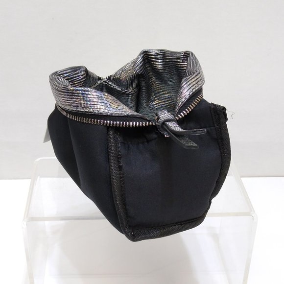 Cosmetic Bag Glitter Glimmer Date Night Bag Make-Up Bag Gently Used EUC - Picture 6 of 9